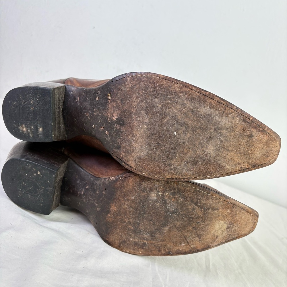 DAN POST Women Western Cowboy Boots Style 3464 Coastal Cowgirl Rodeo Ranch Sz 10 - Picture 6 of 16